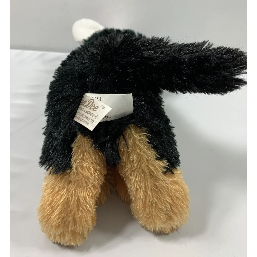 DanDee‎ Plush Terrier Puppy Dog with Bunny Rabbit Ears Stuffed Animal Toy NOS